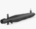 Підводний човен типу «Вірджинія» 3D модель