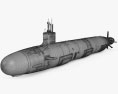 Virginia-class 潜水艦 3Dモデル