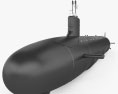 Virginia-class submarine 3d model