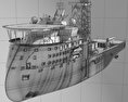 Well intervention Vessel SKANDI CONSTRUCTOR Modello 3D