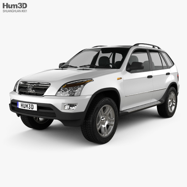 Shuanghuan SCEO 2014 3D model