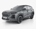 SiHao X8 2022 3d model wire render