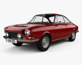 3D model of Simca 1200 S coupe 1969