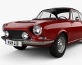 Simca 1200 S coupe 1969 3d model