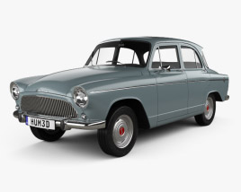 Simca Aronde P60 Elysee 1958 3Dモデル