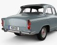 Simca Aronde P60 Elysee 1958 Modelo 3d