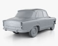 Simca Aronde P60 Elysee 1958 3D модель