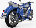 Simson AWO 425 Sport 1961 3d model back view