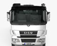 Sisu Polar Tipper Truck 2013 Modelo 3D vista frontal