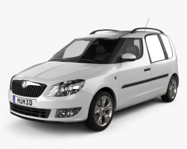 3D model of Skoda Praktik 2014
