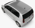 Skoda Citigo 5-door 2015 3d model top view