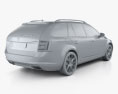 Skoda Octavia RS Combi 2016 3D模型