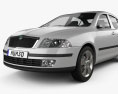 Skoda Octavia liftback 2013 3d model