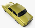 Skoda Octavia 1959 3d model top view