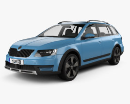 Skoda Octavia Scout 2017 3D model