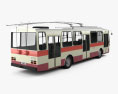 Skoda 14Tr Trolleybus 1982 3D 모델  back view