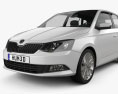 Skoda Fabia Combi 2018 3d model