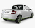 Skoda FUNstar 2018 3d model back view
