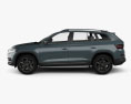 Skoda Kodiaq 2020 3d model side view