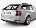 Skoda Octavia Combi 2020 3d model