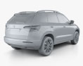 Skoda Karoq 2018 3d model
