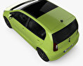 Skoda Citigo 5-door 2020 3d model top view