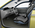 Skoda Vision E with HQ interior 2017 3d model seats