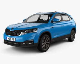 Skoda Kamiq SUV 2021 3D model