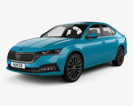 Skoda Octavia liftback 2022 3D model