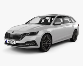 Skoda Octavia combi 2022 3D model
