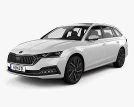 Skoda Octavia IV combi 2022 3D model