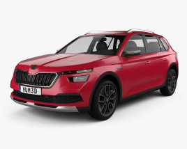 Skoda Kamiq Scoutline 2022 3D model