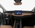 Skoda Enyaq iV Founders Edition with HQ interior 2022 3d model dashboard