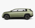 Skoda Vision 7S 2022 3d model side view