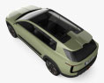 Skoda Vision 7S 2022 3d model top view