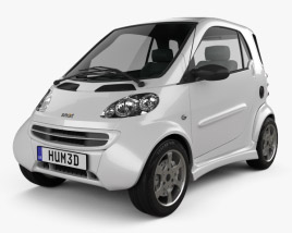 Smart Fortwo 1998 3D 모델 
