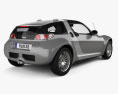 Smart Roadster Coupe 2005 3d model back view