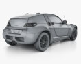 Smart Roadster Coupe 2005 3d model