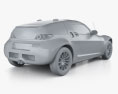Smart 雙座敞篷車 Coupe 2006 3D模型