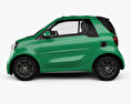 Smart ForTwo Brabus Electric Drive cabriolet 2020 3d model side view