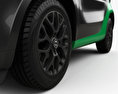 Smart ForTwo Electric Drive coupé 2020 Modelo 3d