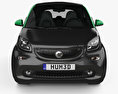 Smart ForTwo Electric Drive coupe 2020 3D模型 正面图