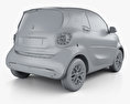 Smart ForTwo Electric Drive 쿠페 2020 3D 모델 