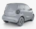 Smart ForTwo EQ Prime купе 2022 3D модель