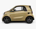 Smart ForTwo EQ Pulse coupe 2022 3d model side view