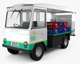 Smith Cabac Milk Float Truck 2016 3D model