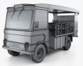 Smith Cabac Milk Float Truck 2016 3D 모델  wire render