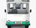 Smith Cabac Milk Float Truck 2016 3D 모델  front view