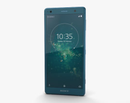 Sony Xperia XZ2 Deep Green 3D model