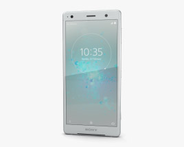 Sony Xperia XZ2 Liquid Silver Modèle 3D